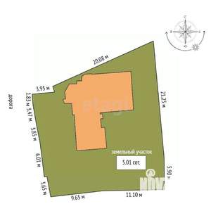 Дом 100м², 1-этажный, участок 5 сот.