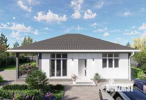 Дом 136м², 1-этажный, участок 4 сот.