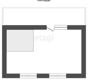 Дом 15м², 2-этажный, участок 4 сот.