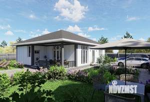 Дом 136м², 1-этажный, участок 4 сот.