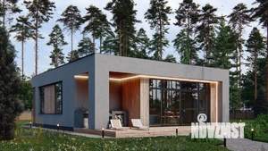 Дом 98м², 1-этажный, участок 4 сот.