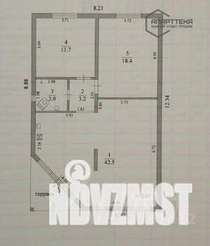 Дача 83м², 1-этажный, участок 4 сот.