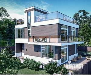 Коттедж 160м², 2-этажный, участок 4 сот.