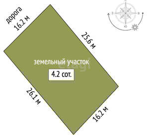 Дом 120м², 1-этажный, участок 4 сот.