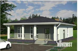 Дом 115м², 1-этажный, участок 4 сот.