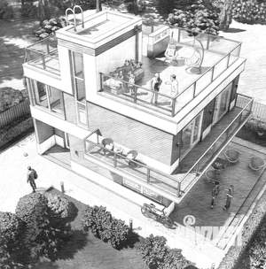 Коттедж 160м², 2-этажный, участок 4 сот.