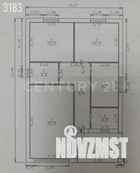 Дом 96м², 1-этажный, участок 4 сот.