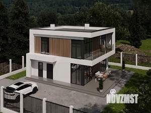 Дом 162м², 2-этажный, участок 4 сот.