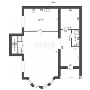 Дом 239м², 2-этажный, участок 10 сот.