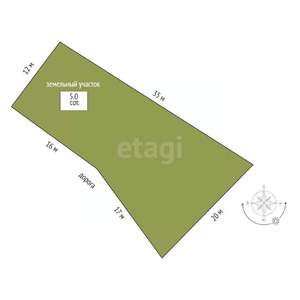 Дом 108м², 1-этажный, участок 5 сот.