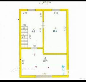 Дом 83м², 2-этажный, участок 4 сот.