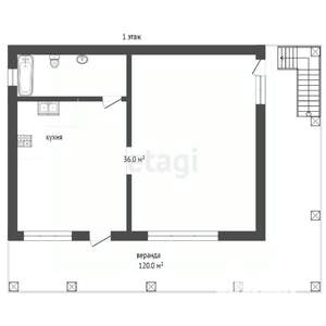 Дом 121м², 2-этажный, участок 6 сот.