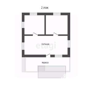 Дом 65м², 2-этажный, участок 6 сот.