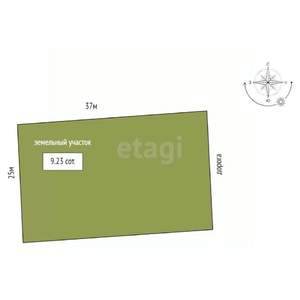 Дом 110м², 2-этажный, участок 8 сот.