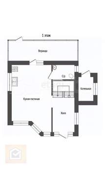 Дача 145м², 2-этажный, участок 8 сот.