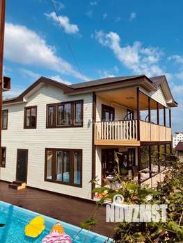 Коттедж 170м&sup2;, 2-этажный, участок 4 сот.  