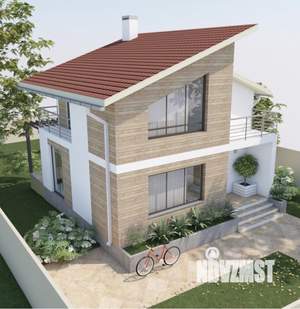 Дом 120м², 2-этажный, участок 4 сот.  