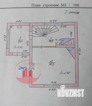 Дача 47м², 2-этажный, участок 4 сот.  