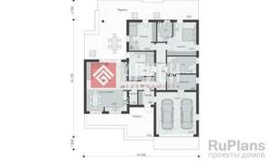 Дом 140м², 1-этажный, участок 6 сот.  