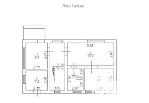 Дача 153м², 3-этажный, участок 4 сот.  