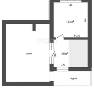 Дом 167м², 3-этажный, участок 4 сот.  