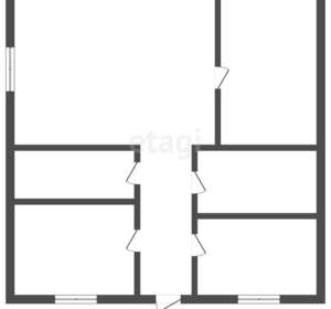 Дом 91м², 1-этажный, участок 5 сот.  