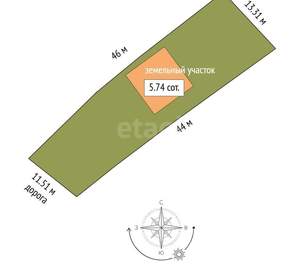 Дача 142м², 2-этажный, участок 6 сот.  