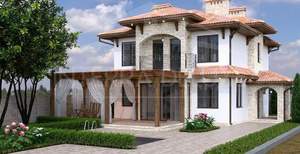 Дом 200м², 2-этажный, участок 5 сот.  