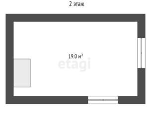 Дача 40м², 2-этажный, участок 4 сот.  