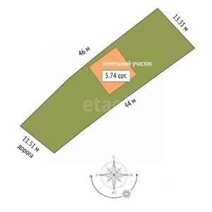 Дом 142м², 2-этажный, участок 6 сот.  