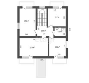 Дом 265м², 3-этажный, участок 8 сот.  