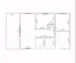 Дом 93м², 2-этажный, участок 4 сот.  