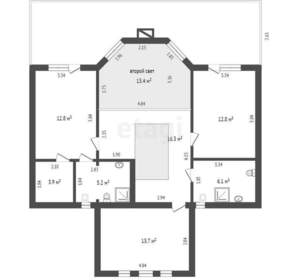 Дом 258м², 3-этажный, участок 25 сот.  