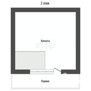 Дом 62м², 2-этажный, участок 5 сот.  