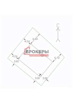 Дача 117м², 1-этажный, участок 4 сот.  