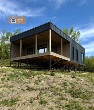 Дом 115м², 1-этажный, участок 6 сот.  