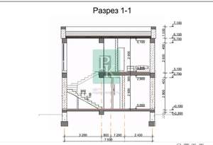 Дом 130м², 2-этажный, участок 4 сот.  