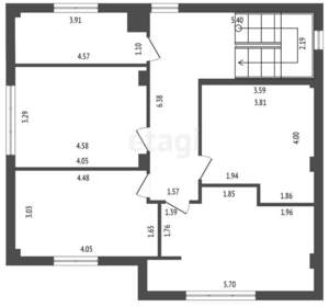 Дом 260м², 3-этажный, участок 4 сот.  