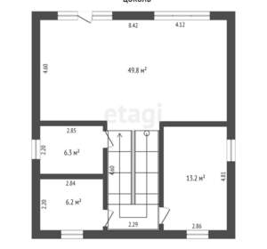 Дом 230м², 2-этажный, участок 5 сот.  