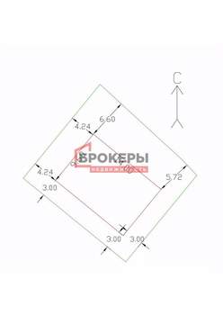 Дом 117м², 1-этажный, участок 4 сот.  