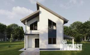 Дом 126м², 2-этажный, участок 4 сот.  