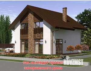 Дом 68м&sup2;, 1-этажный, участок 8 сот.  