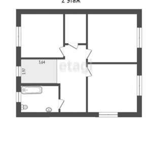 Дом 137м², 2-этажный, участок 4 сот.  