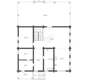 Дом 215м², 2-этажный, участок 9 сот.  