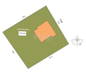 Дом 271м², 2-этажный, участок 14 сот.  