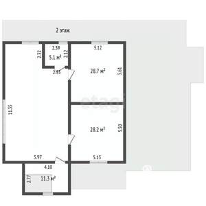Дом 409м&sup2;, 2-этажный, участок 6 сот.  