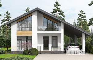 Дом 100м², 2-этажный, участок 5 сот.  