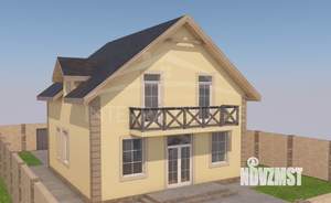 Дом 160м², 2-этажный, участок 6 сот.  