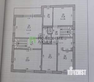 Дом 645м&sup2;, 3-этажный, участок 8 сот.  