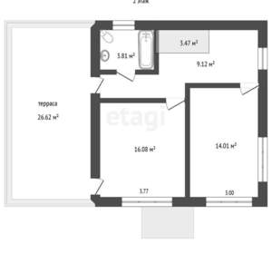 Дом 150м², 2-этажный, участок 6 сот.  